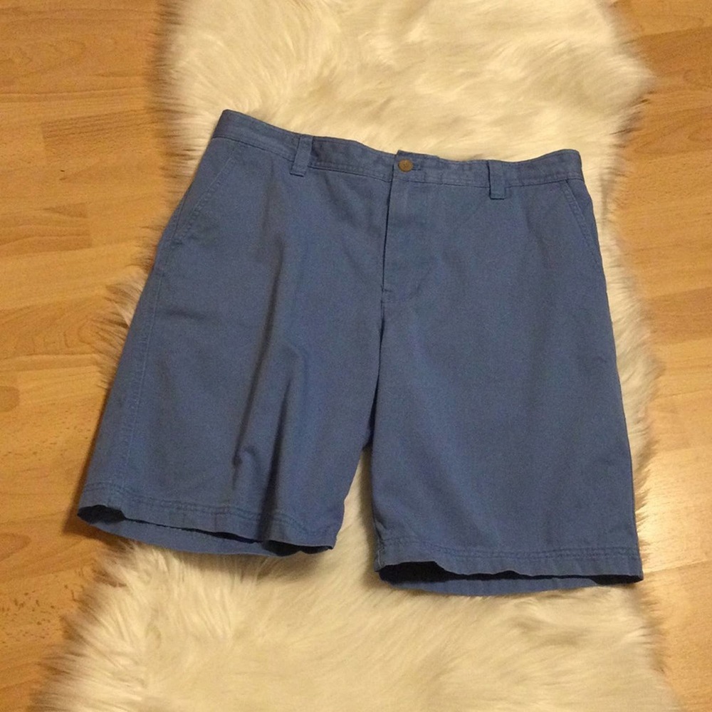 - Izod saltwater men’s chino blue shorts pockets size 36